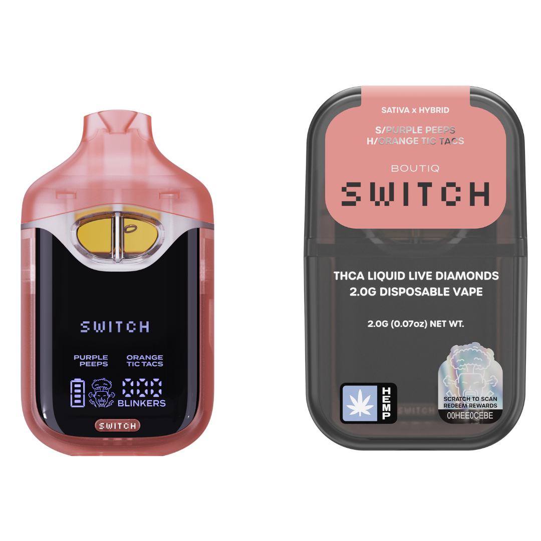 Boutiq Switch V4 THC-A Disposable Vape 2G