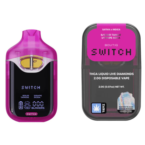 Boutiq Switch V4 THC-A Disposable Vape 2G