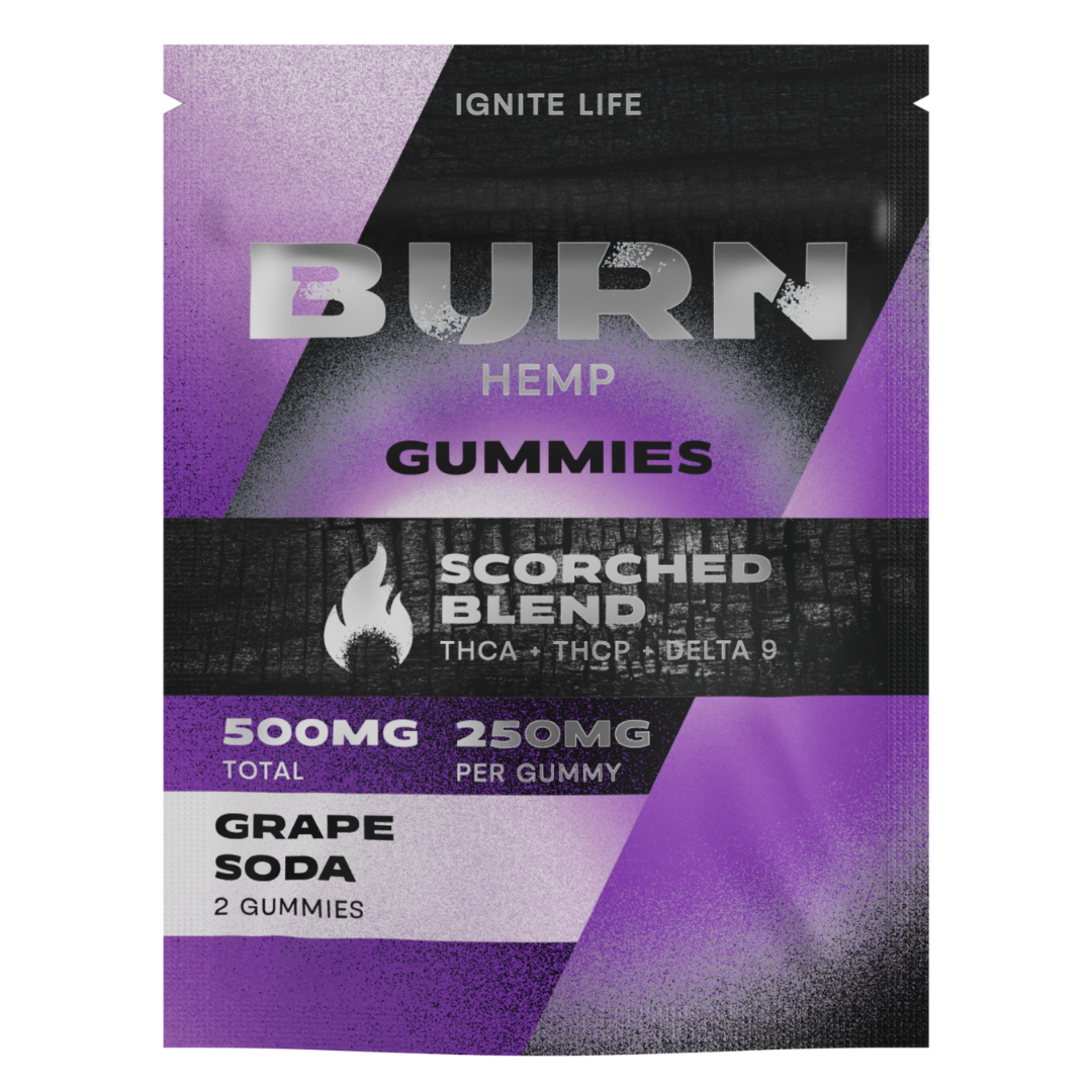 Burn Hemp Scorched Blend Gummies 500mg | 2ct Best Price