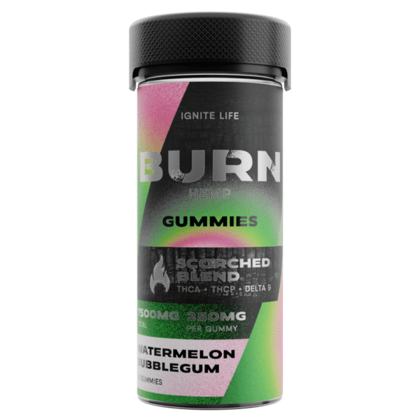 Burn Hemp Scorched Blend Gummies 7500mg Best Price