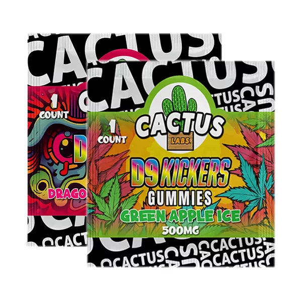 Cactus D9 Kickers Gummies 500MG