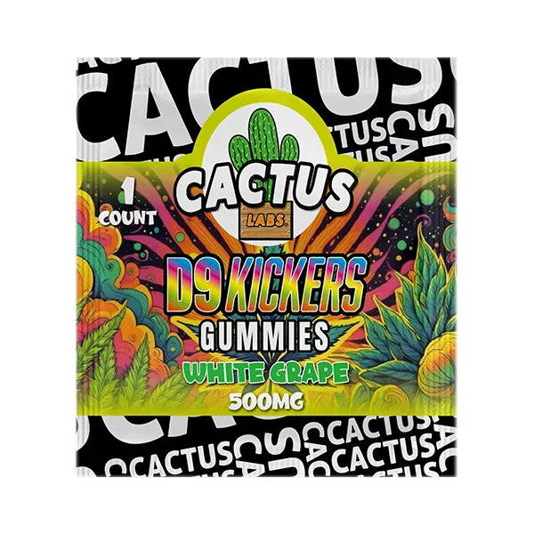Cactus D9 Kickers Gummies 500MG