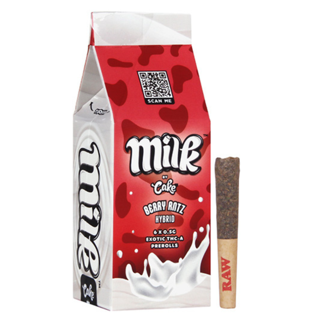 Cake Milk Exotic THC-A Pre Rolls 3G | 6ct