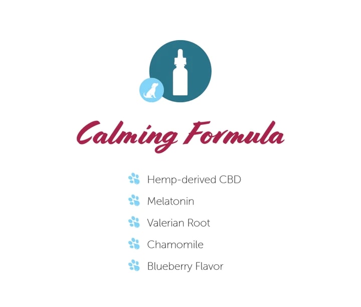 Paw CBD Broad Spectrum CBD Dog Calming Oil Tincture