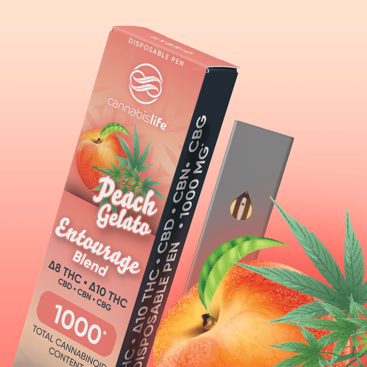 Cannabis Life Peach Gelato Pen Best Price