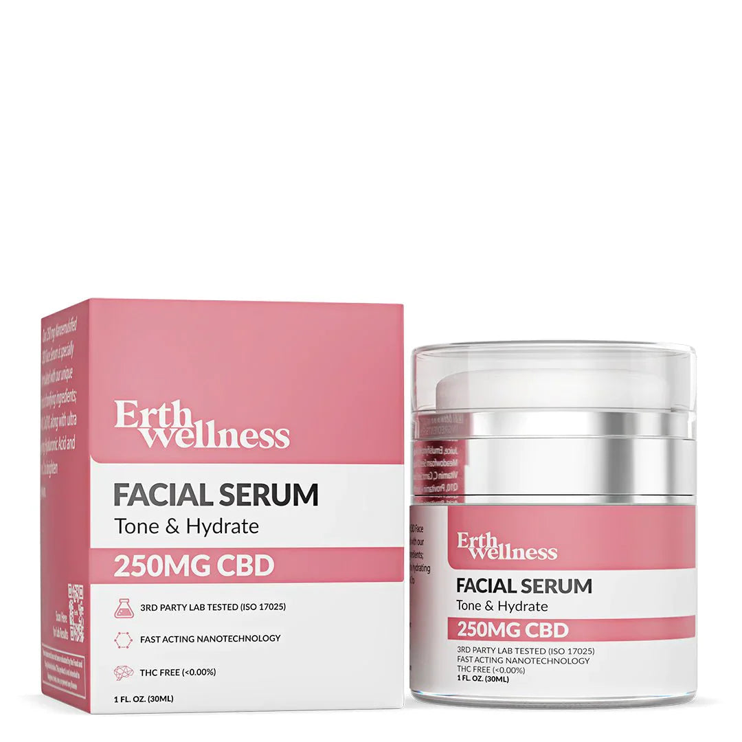 Erth Wellness | Tone & Hydrate CBD Face Serum - 250mg Best Price