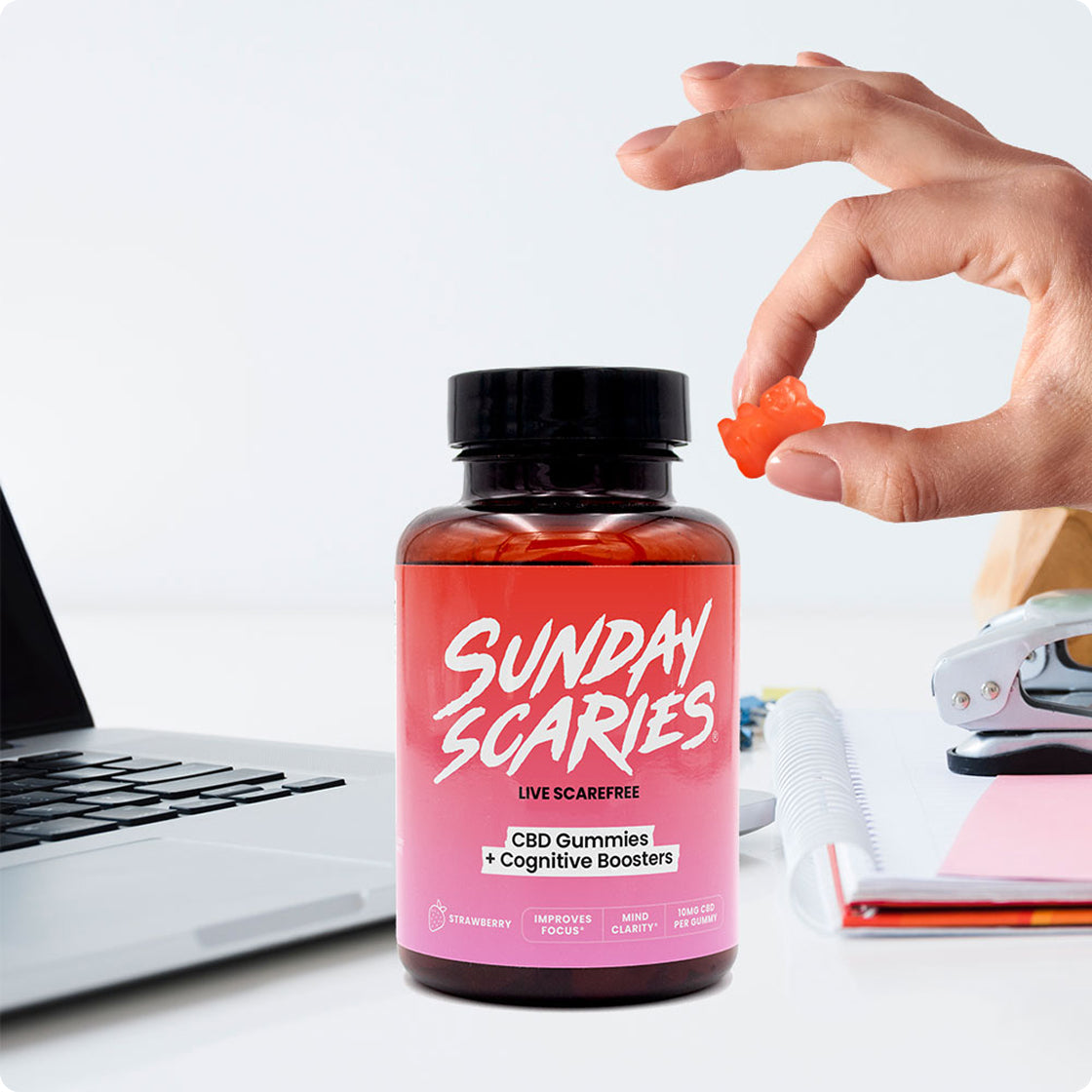 Sunday Scaries CBD Gummies for Focus
