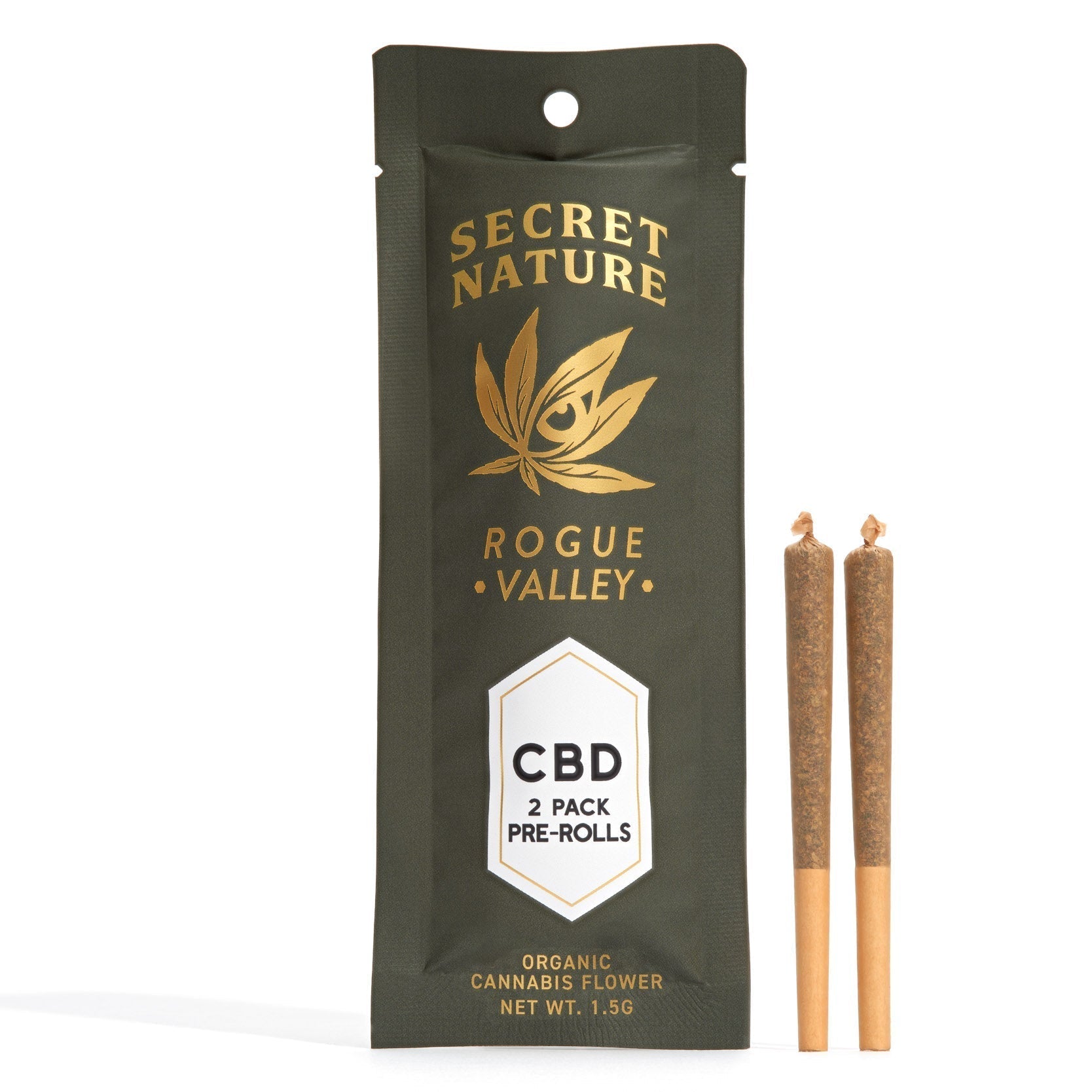 Secret Nature CBD Pre-Rolls - 2 Pack