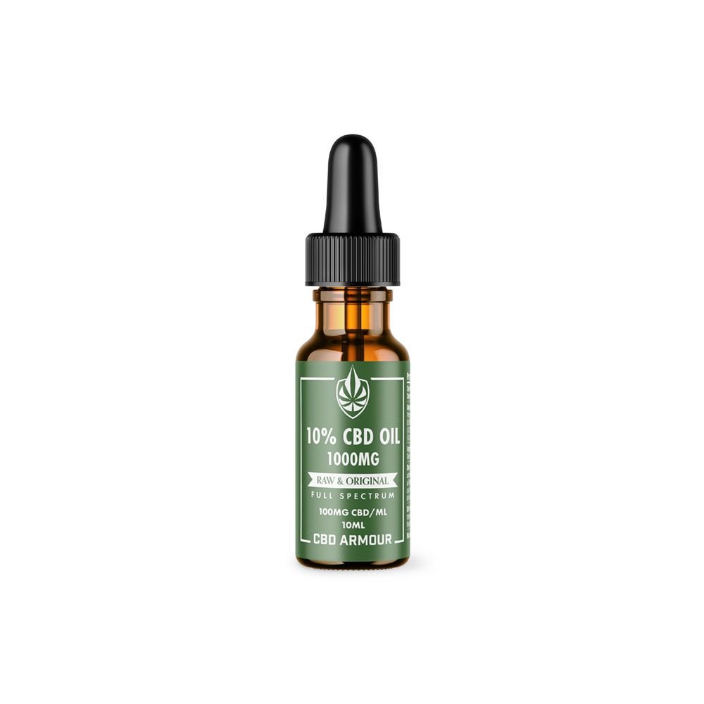 CBD Armour Full Spectrum CBD Oil 10% – RAW & Original