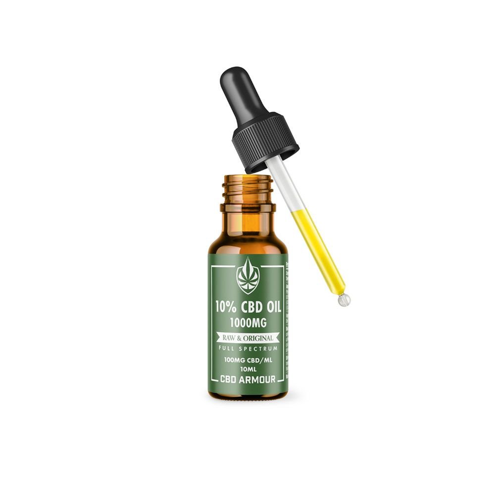 CBD Armour Full Spectrum CBD Oil 10% – RAW & Original