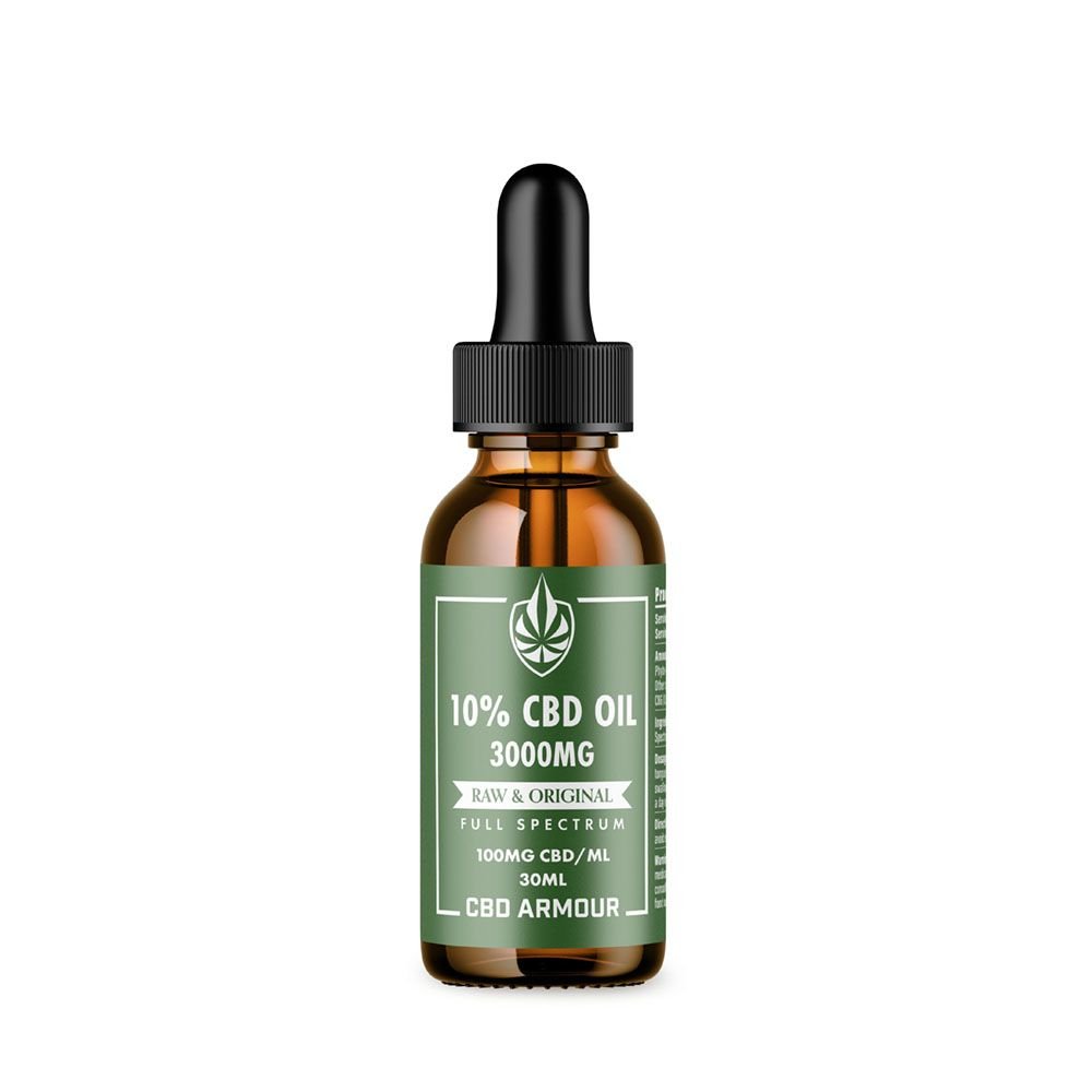 CBD Armour Full Spectrum CBD Oil 10% – RAW & Original