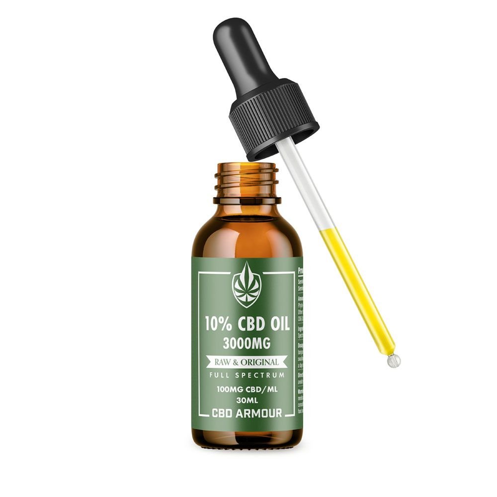 CBD Armour Full Spectrum CBD Oil 10% – RAW & Original