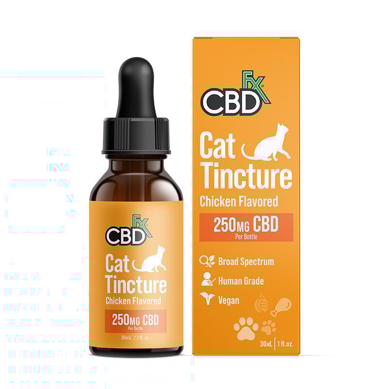 CBDfx CBD Oil Cat Tincture 250mg