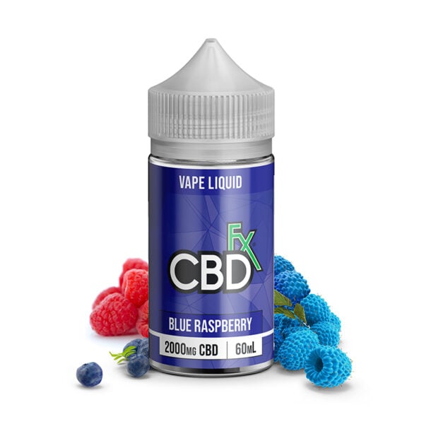 CBDfx Blue Raspberry CBD Vape Juice 500 – 2000mg