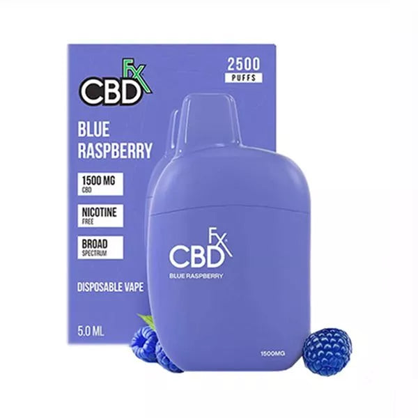 CBDfx 2500 Puffs Disposable 1500mg CBD Best Price