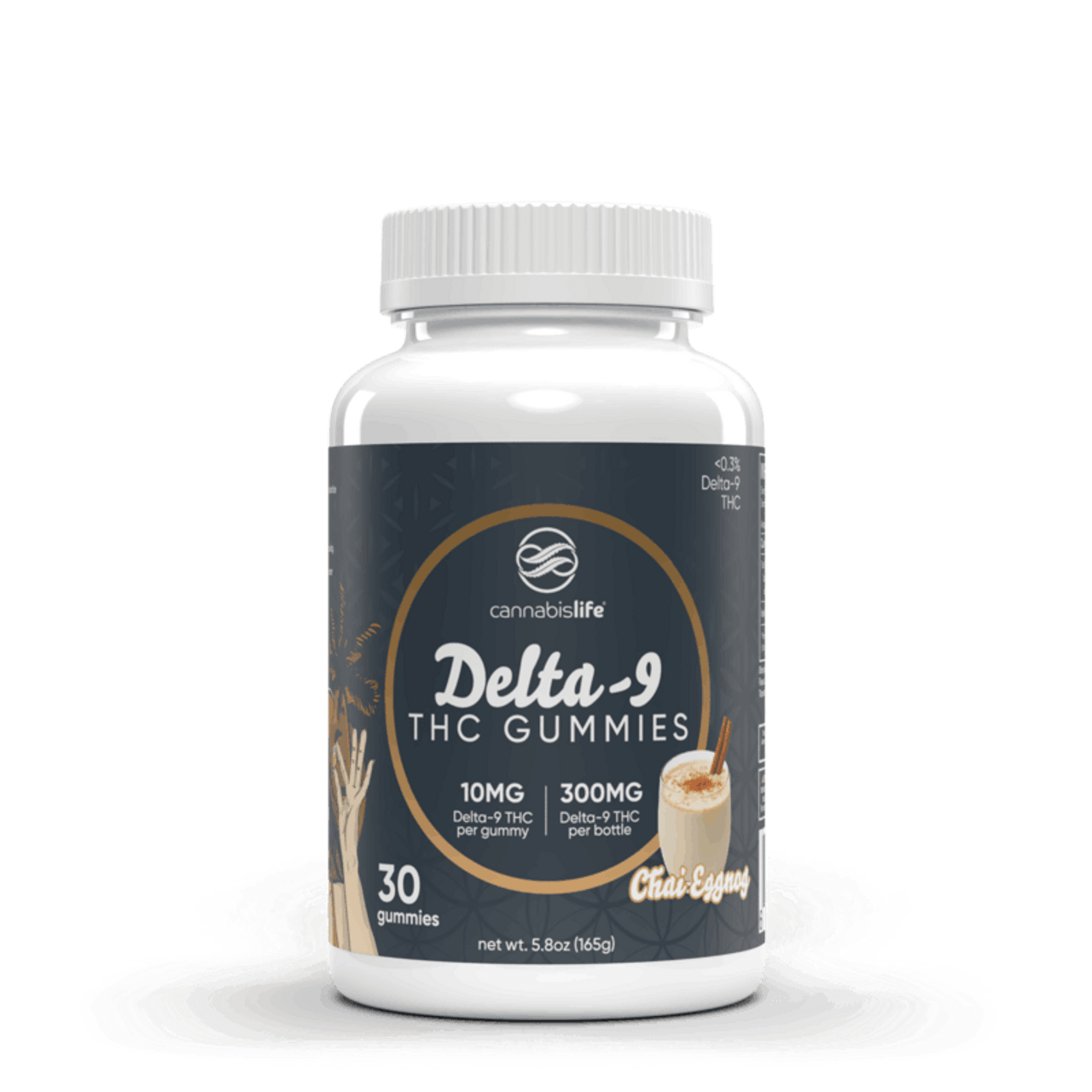 Chai Eggnog Delta 9 Gummies 30ct 300mg Best Price