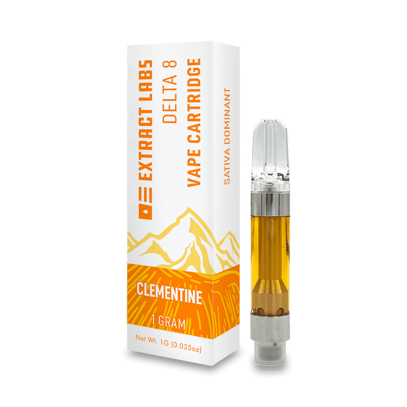 Extract Labs Delta 8 Cart | Clementine