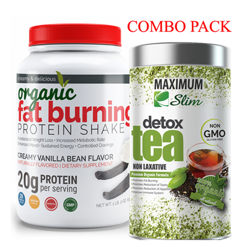 Maximum Slim Protein Shake and Detox Tea Best Price