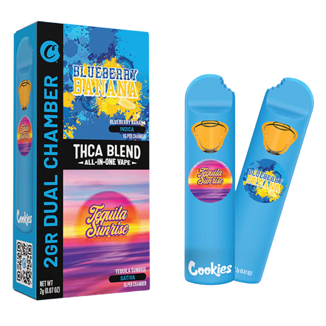 Cookies Dual Chamber THC-A Disposable Vape 2G