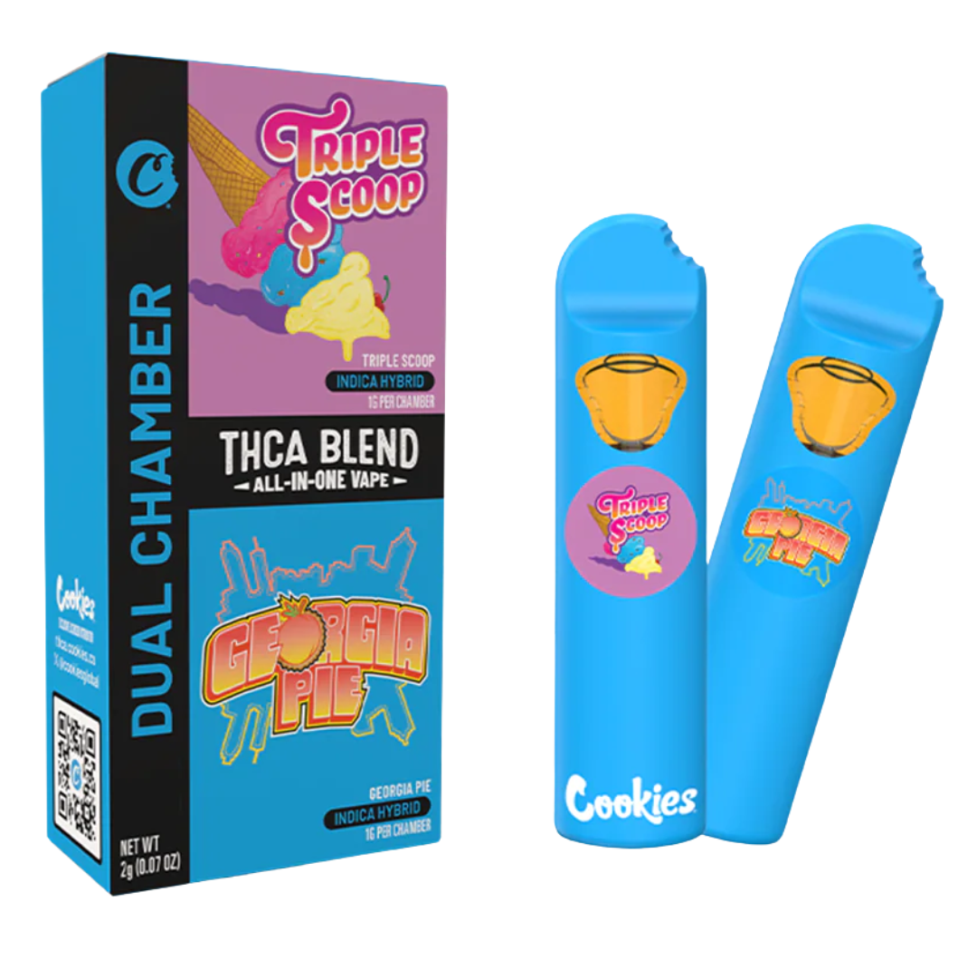 Cookies Dual Chamber THC-A Disposable Vape 2G