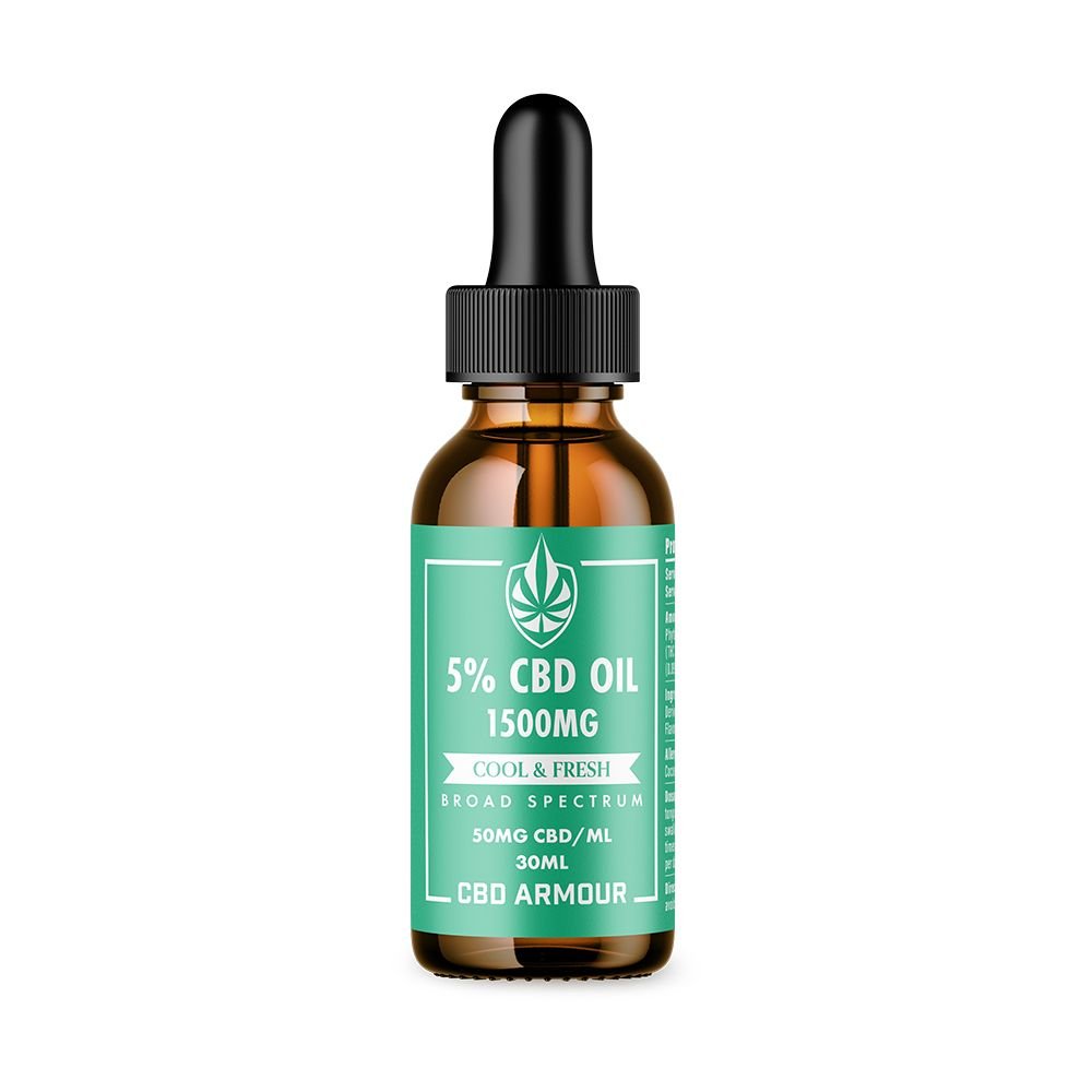 CBD Armour 5% CBD Oil – Cool Fresh