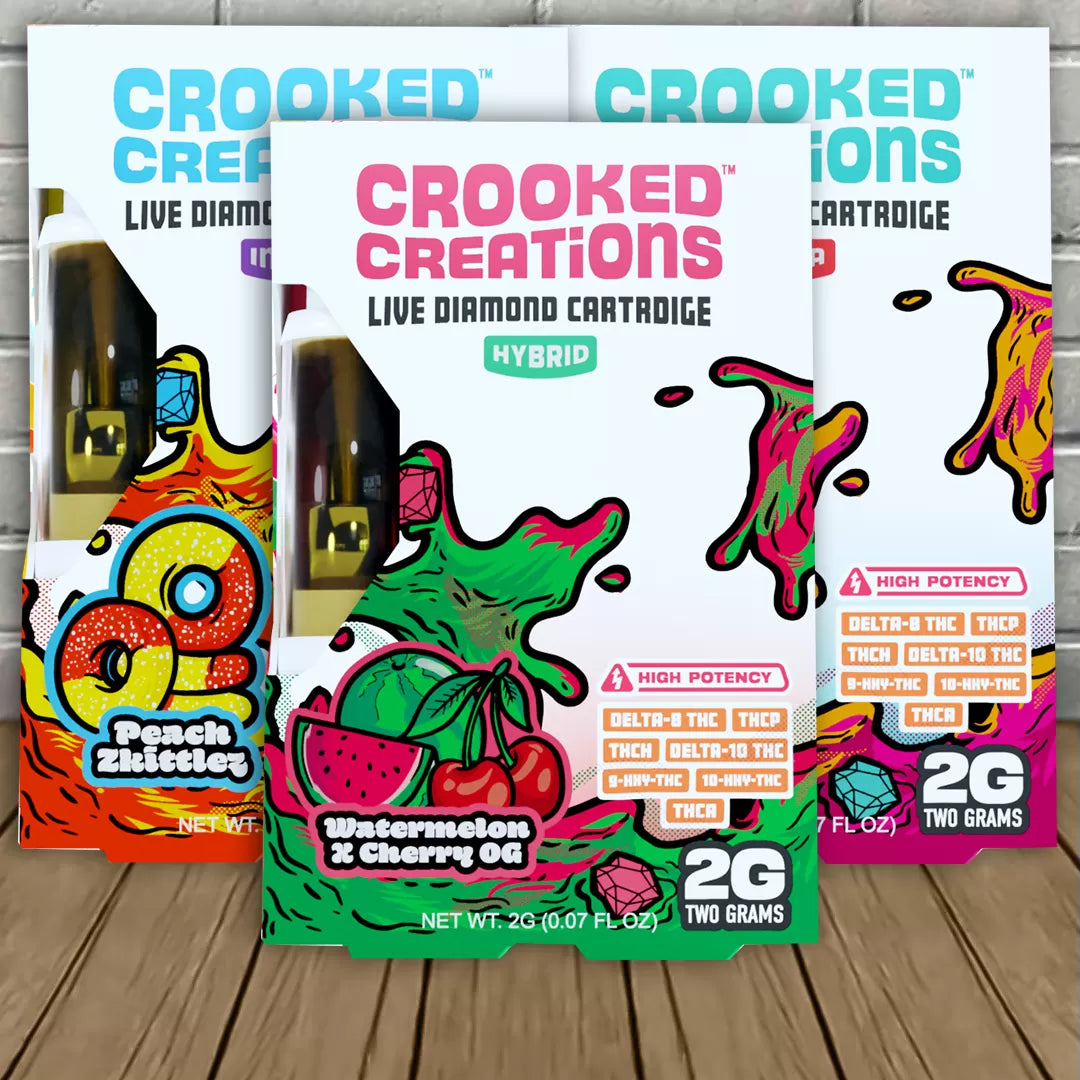 Crooked Creations Live Diamond Cartridge 2g Best Price