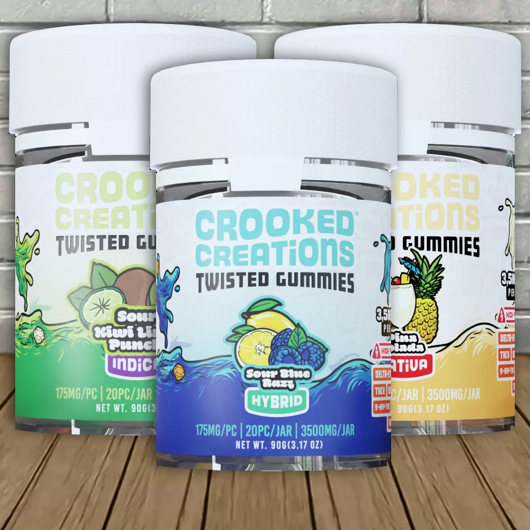 Crooked Creations Twisted Gummies 3500mg Best Price