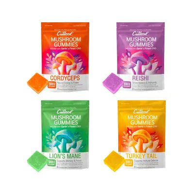 Cutleaf Mushroom CBD Gummies 8pcs Best Price