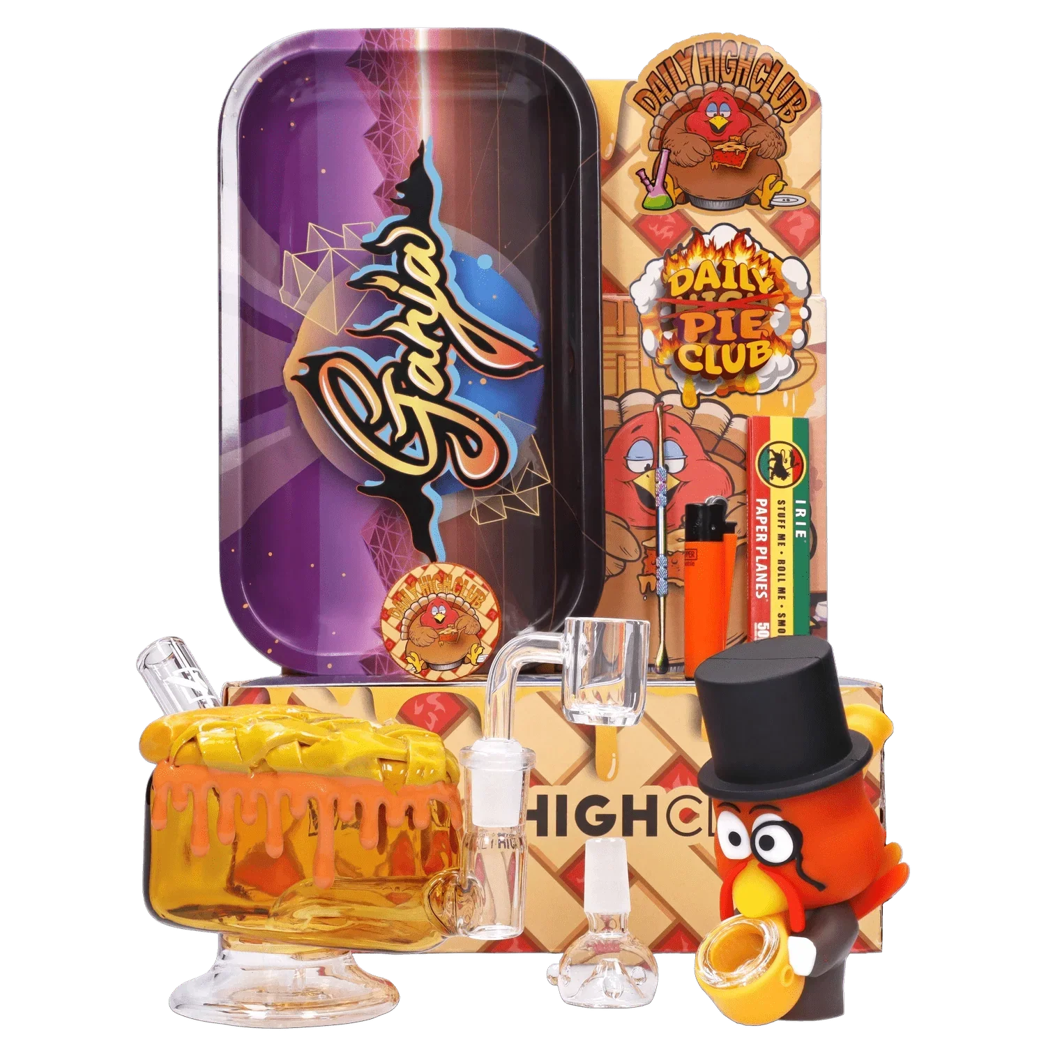 "Give Danks" Smoking Box by Daily High Club DHC