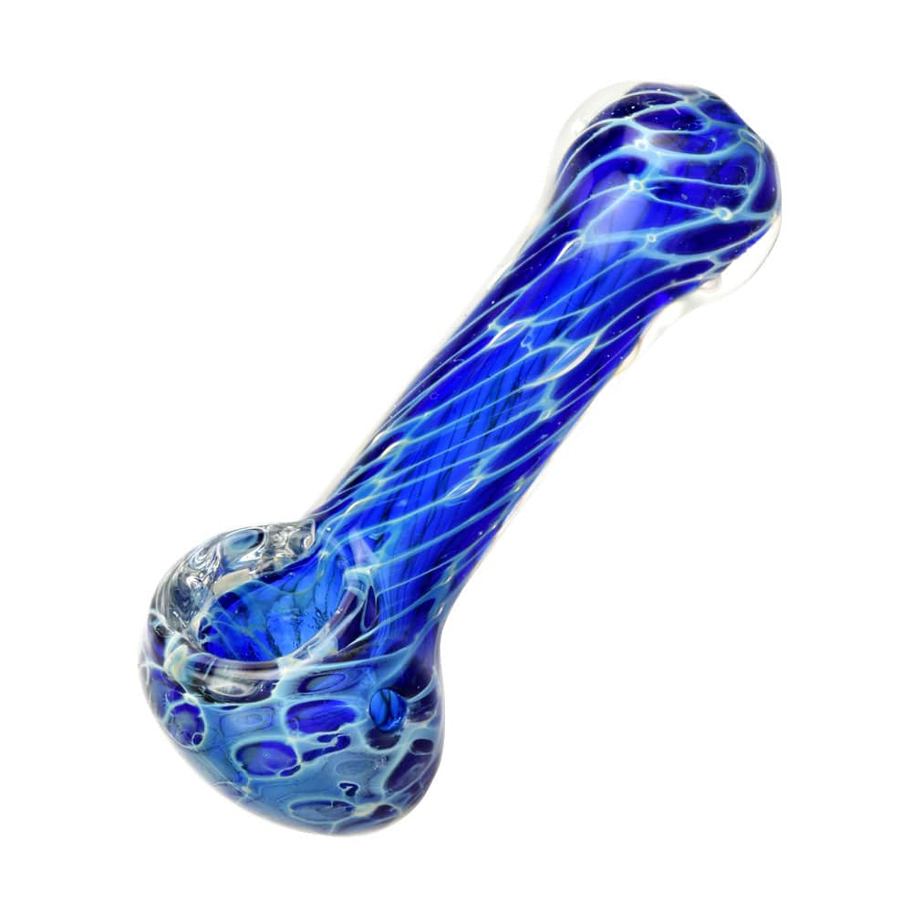 Cellular Glass Spoon Pipe - 4" / Colors Vary Best Sales Price - Smoking Pipes