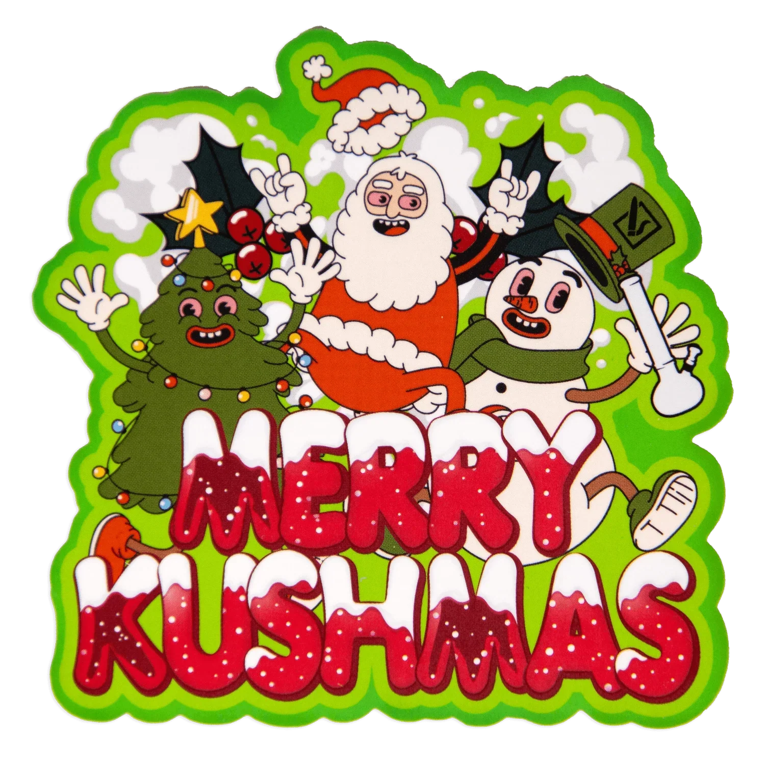"Merry Kushmas" Smoking Box by Daily High Club DHC