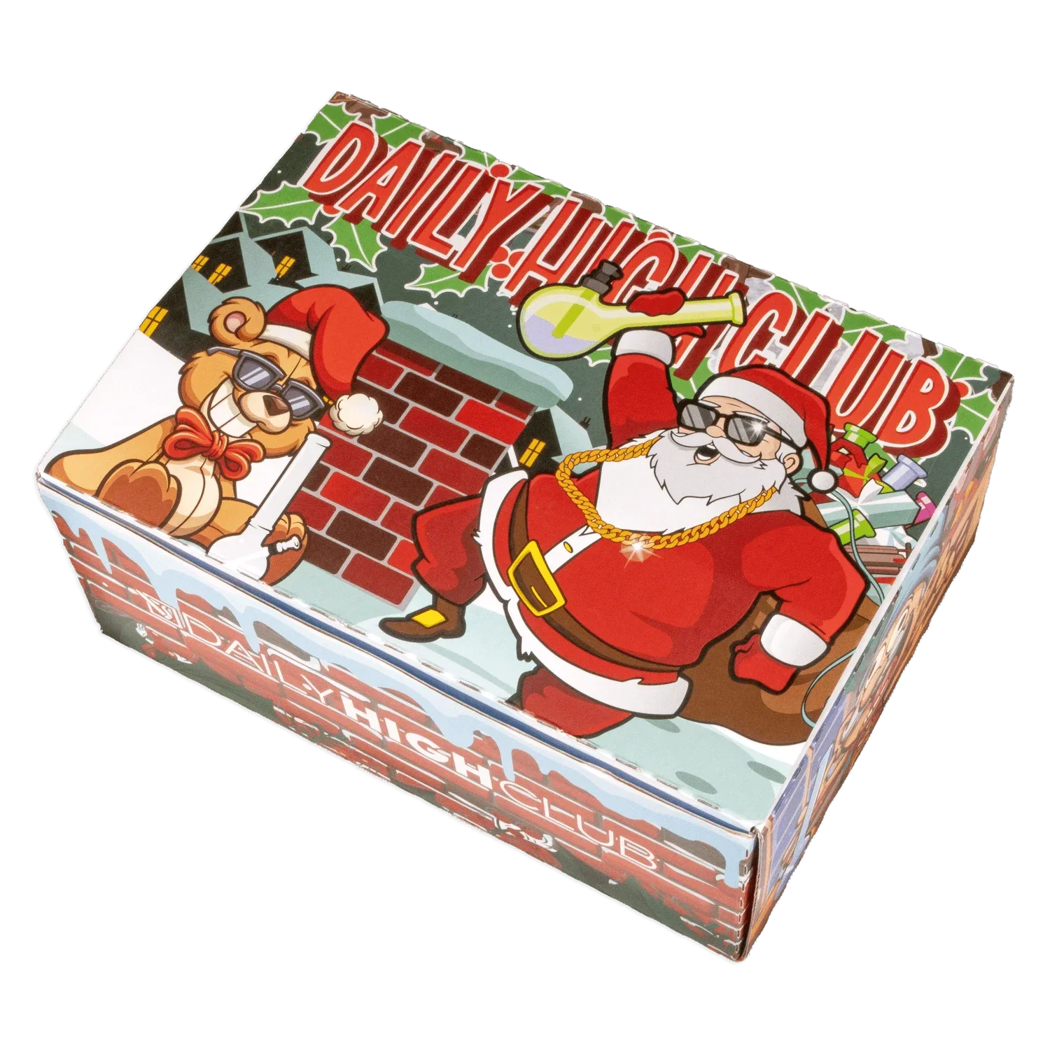 "Merry Kushmas" Smoking Box by Daily High Club DHC