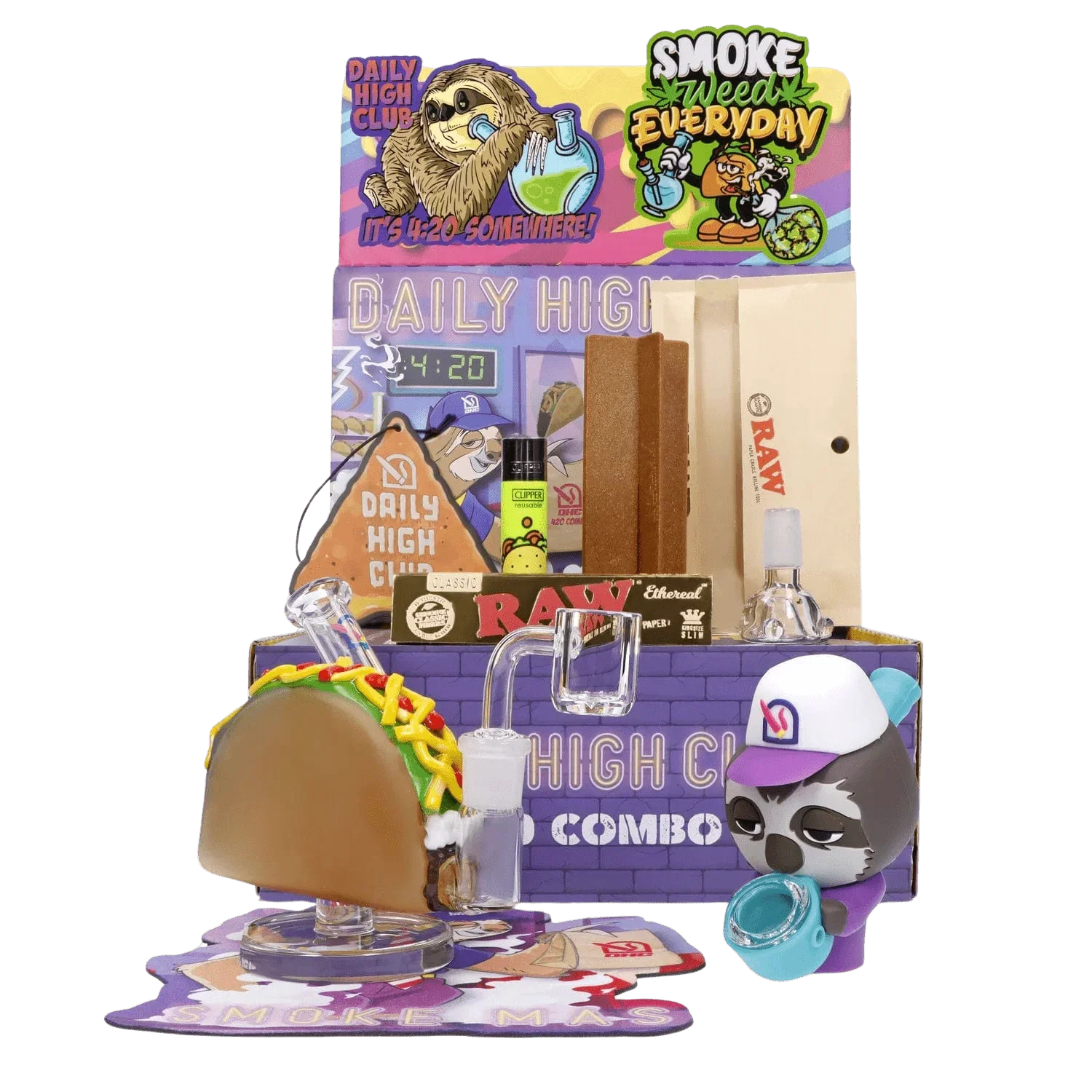 "Combo #420" Smoking Box by Daily High Club DHC