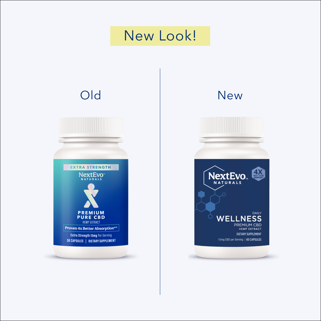 Daily Wellness 15mg CBD Capsules 360 ct