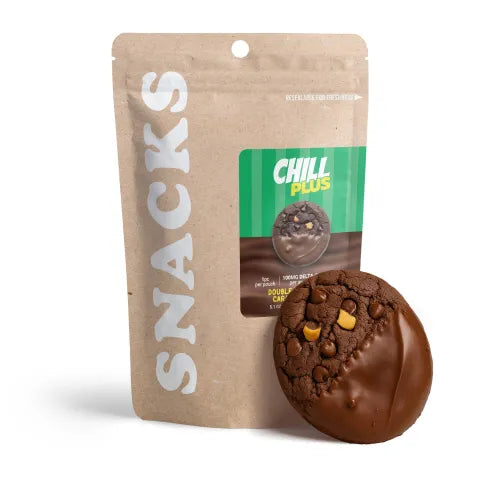 Delta 8 Double Chocolate Caramel Cookie - 100mg - Chill Plus