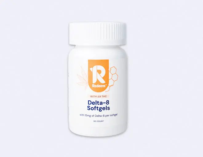 Delta 8 Softgels- 15mg