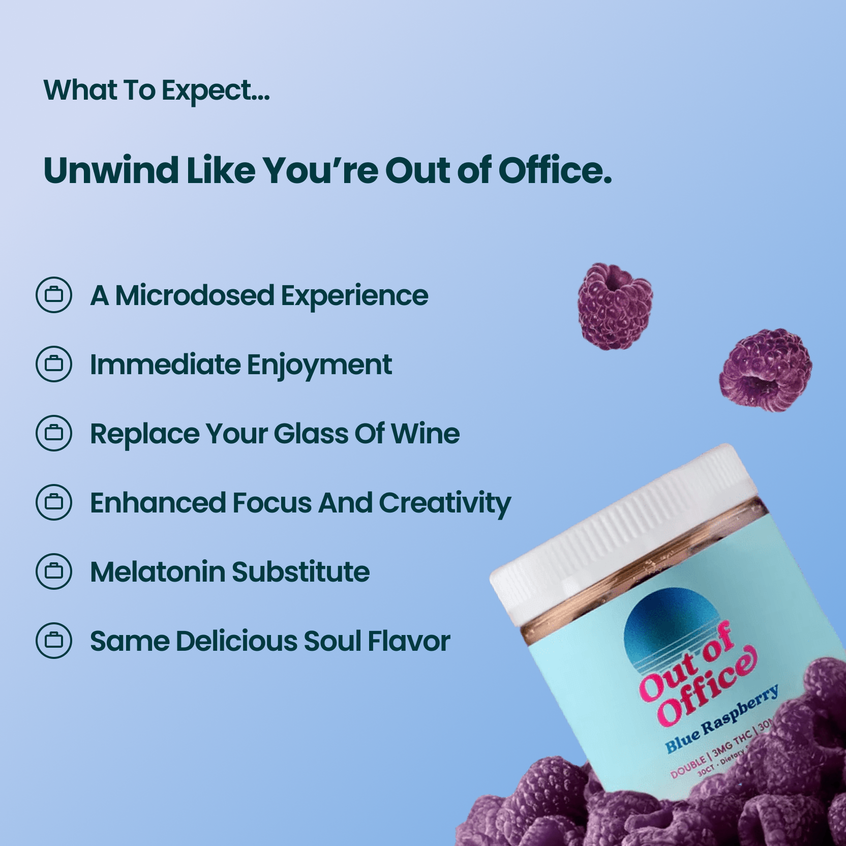 Soul CBD Out of Office THC Gummies