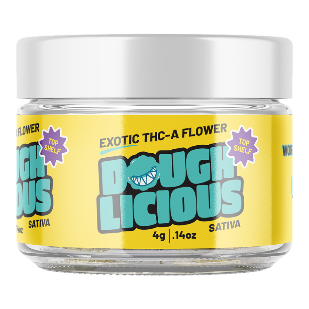 Doughlicious Exotic THC-A Flower 4G