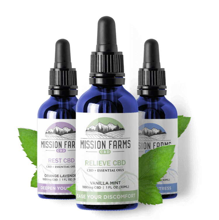 Mission Farms Full Spectrum Plus Full Size Three-Pack (Relax, Rest, Relieve)