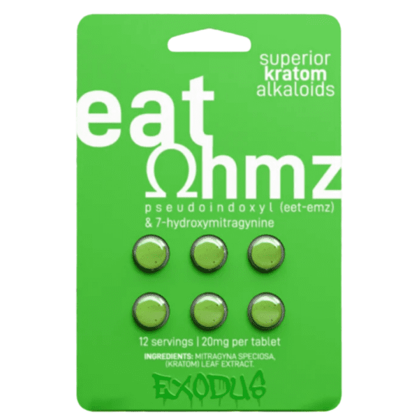 Exodus Eat Ohmz Pseudo + 7OH Tablets 20mg Best Price