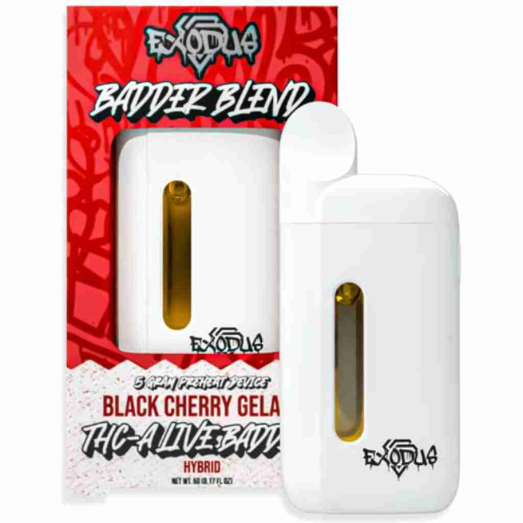 Exodus Badder Blend Preheat THCa Disposable Vape 5 Grams
