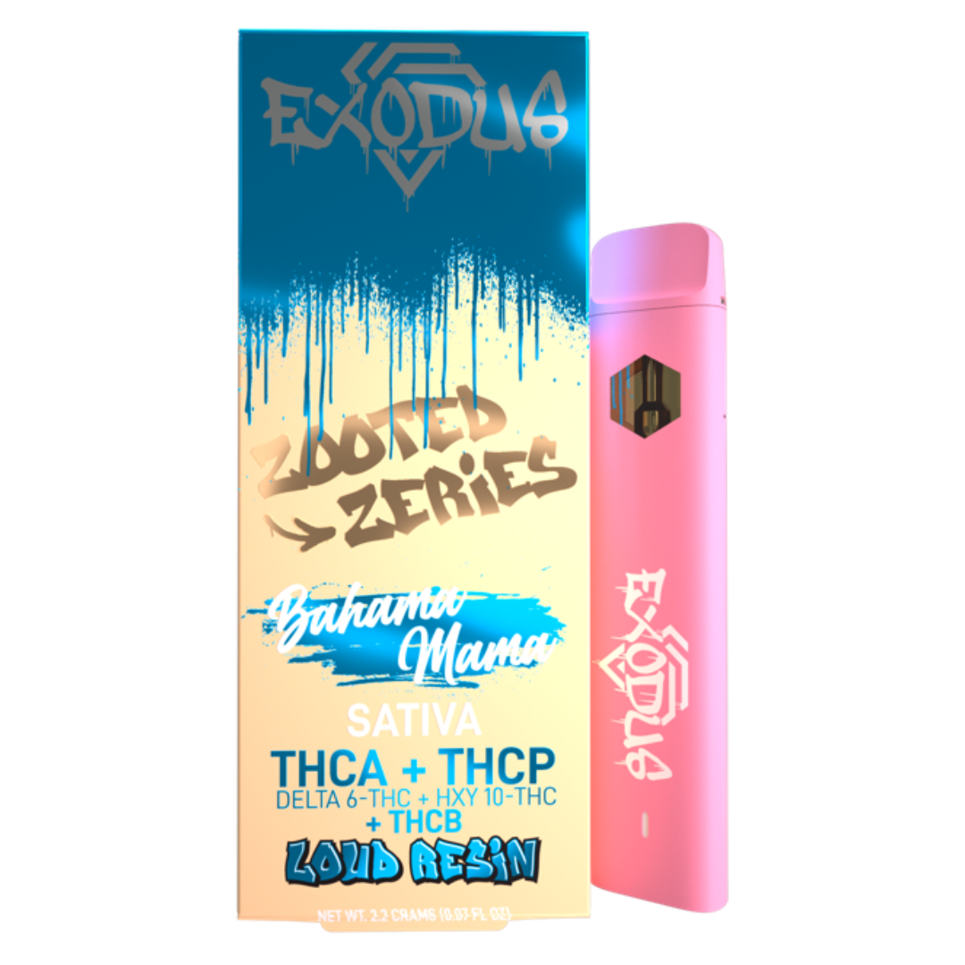 Exodus Zooted Zeries THC-A Disposable 2.2G
