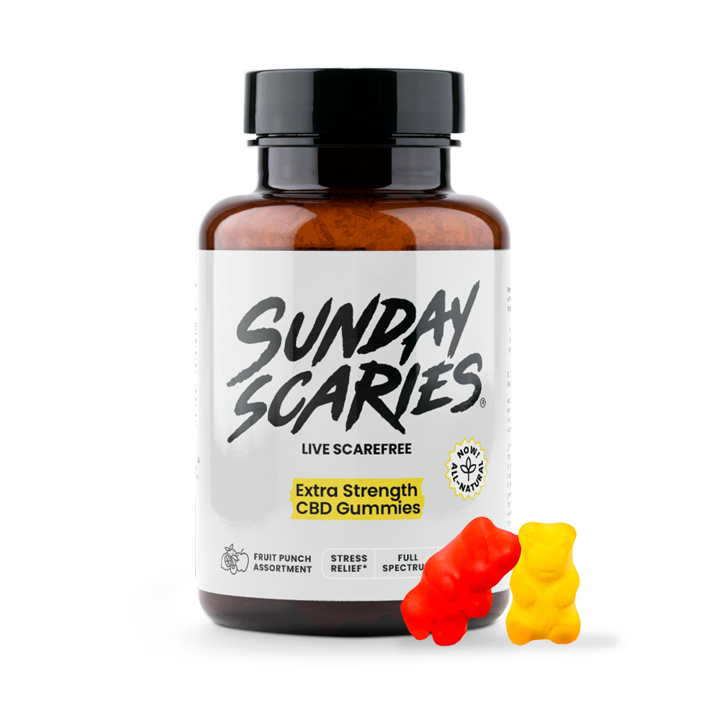 Sunday Scaries Extra Strength CBD Gummies
