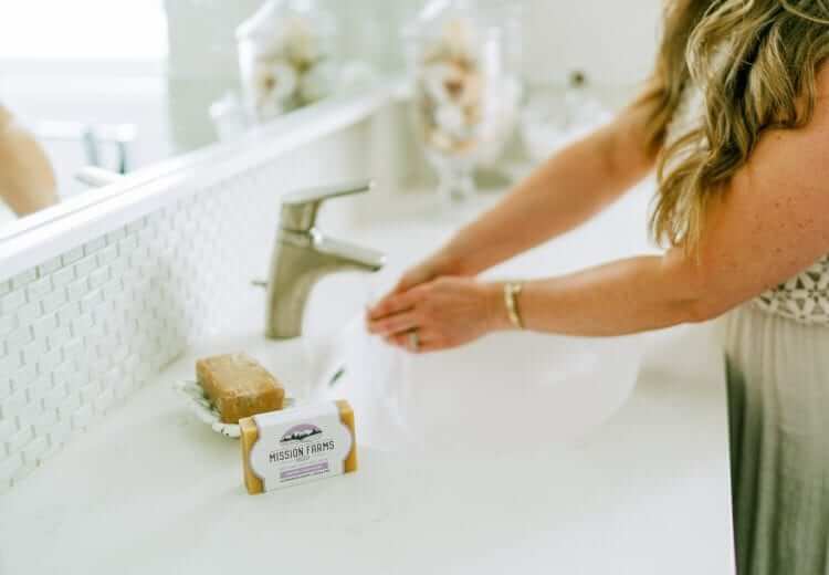 Mission Farms Rest CBD Goat Milk Soap
