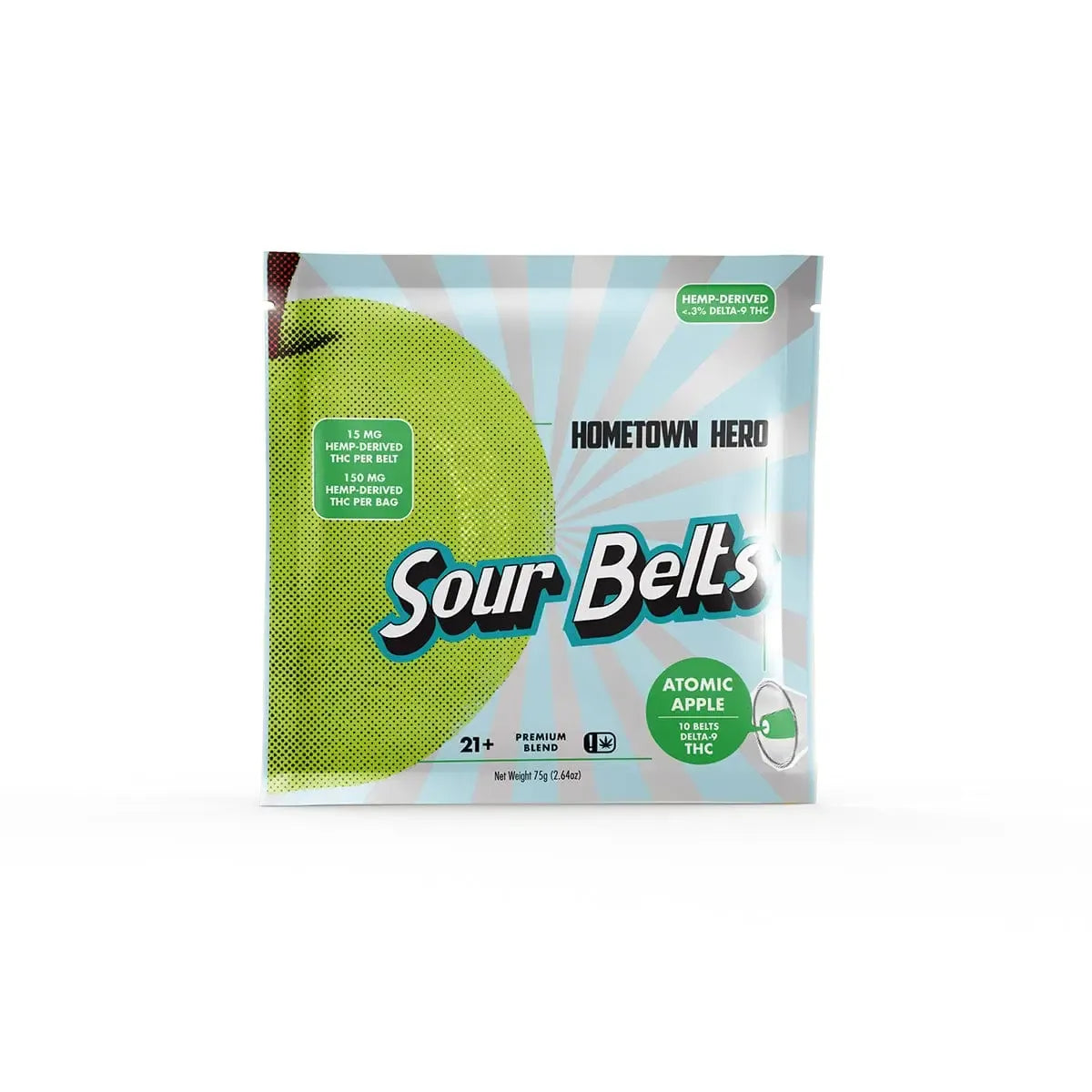 Hometown Hero D9 + THCP Sour Belts - 3000mg Best Price