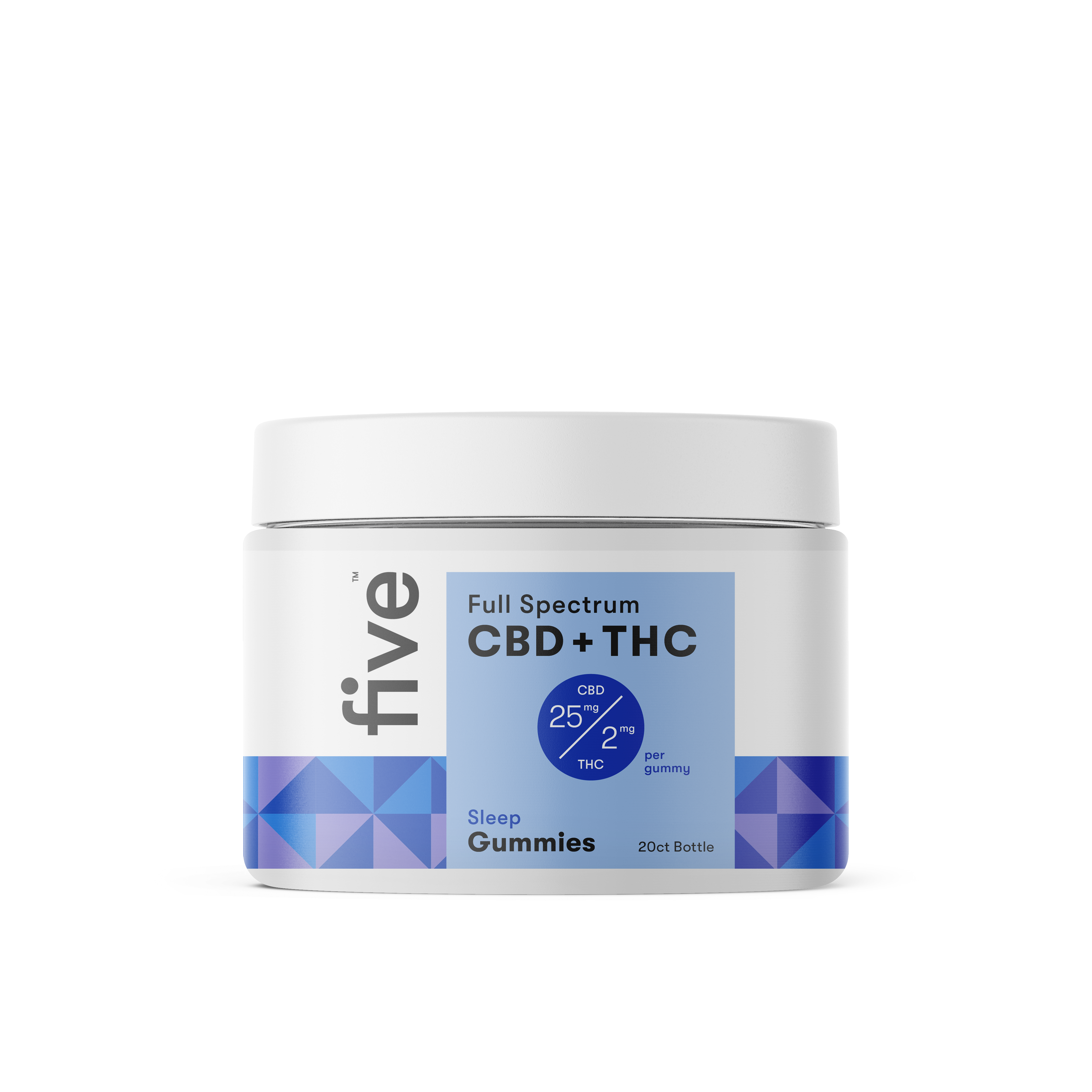 Five CBD Full Spectrum CBD + THC Gummies [Free]