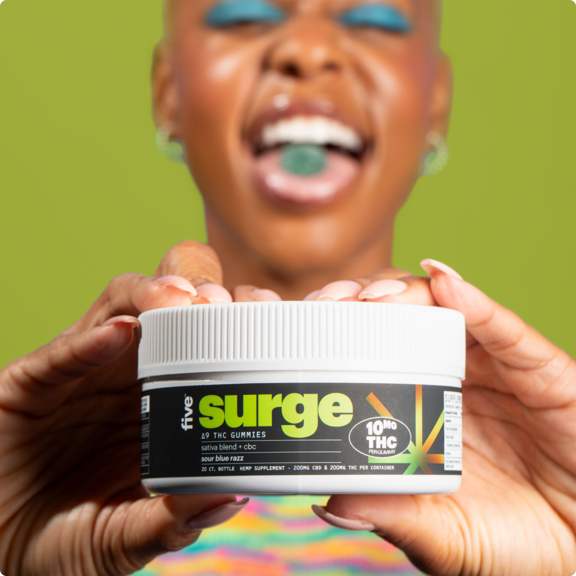 Five CBD fresh vibes every month - d9 gummy variety subscription