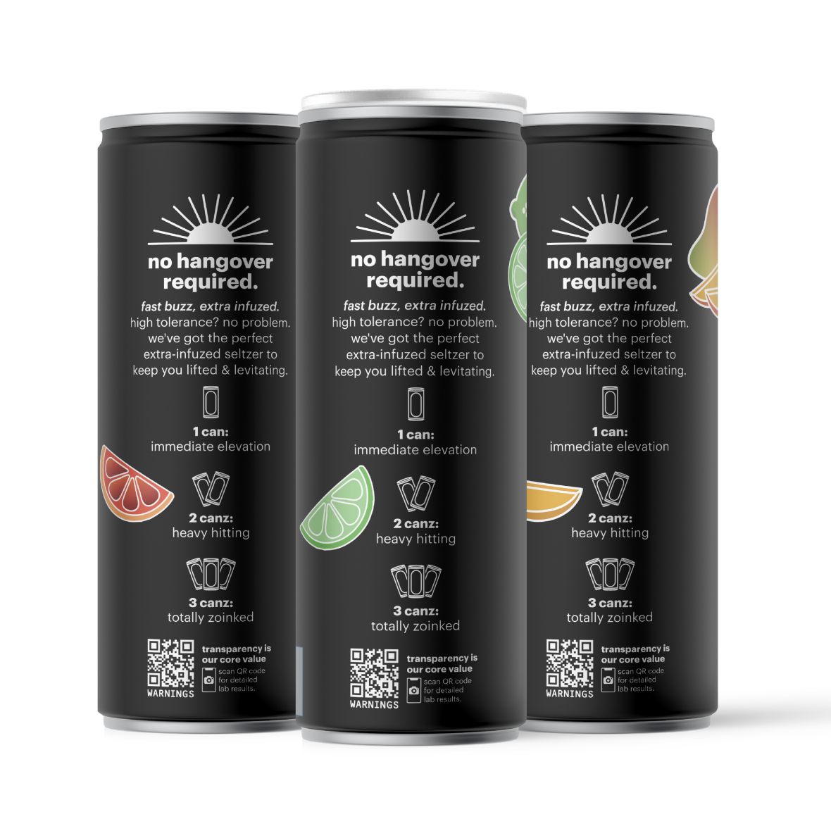 Five CBD high dose gummy & drink bundle