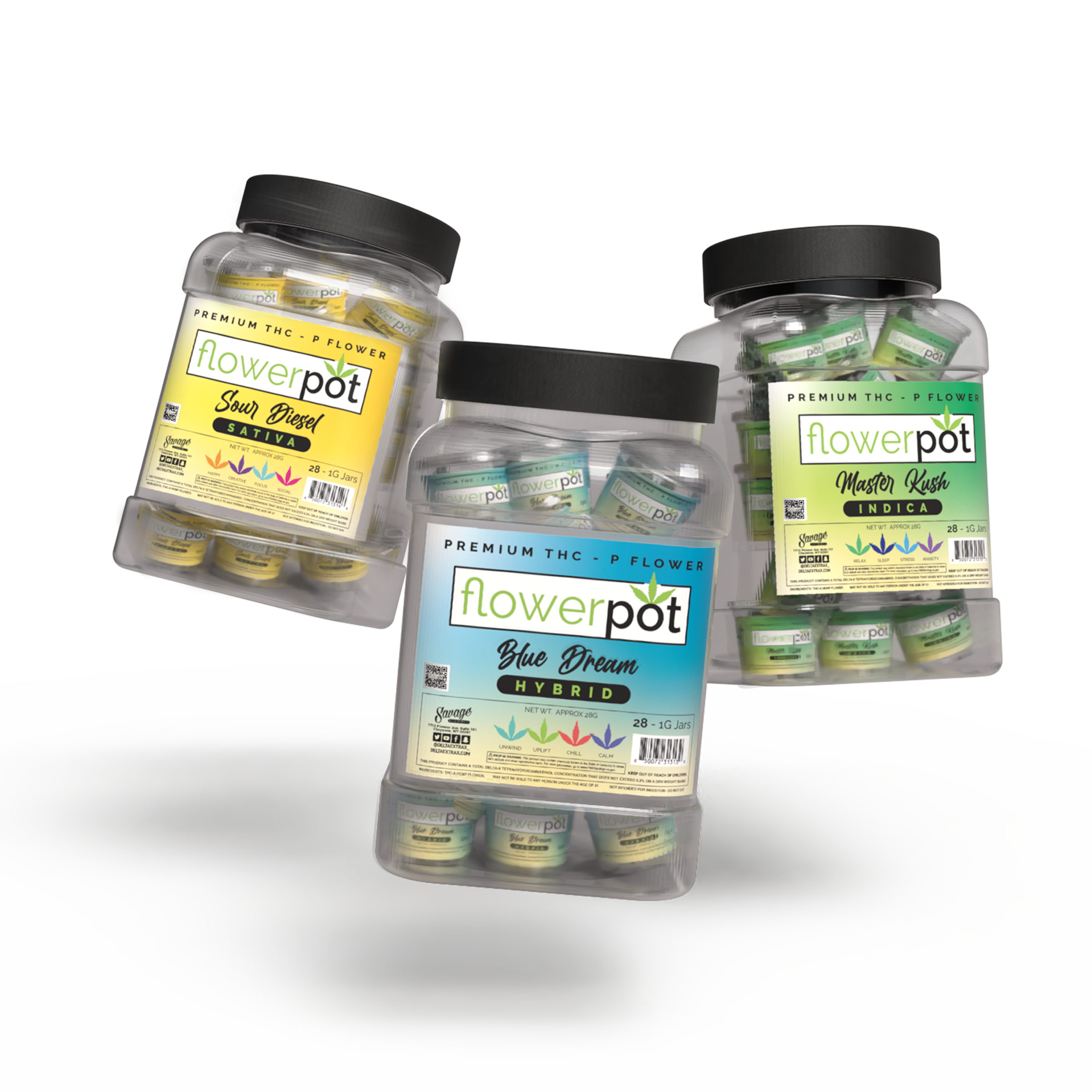 Flowerpot Premium THC-P Flower
