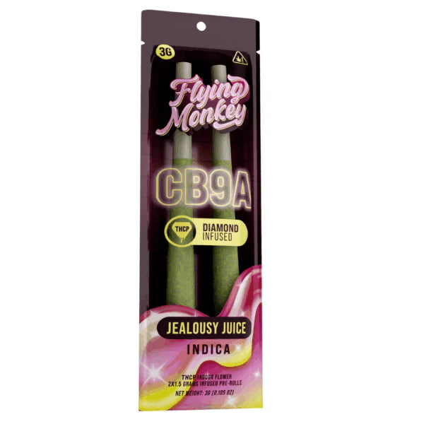 Flying Monkey CB9A + THCP Diamond Infused Pre-Rolls 3G